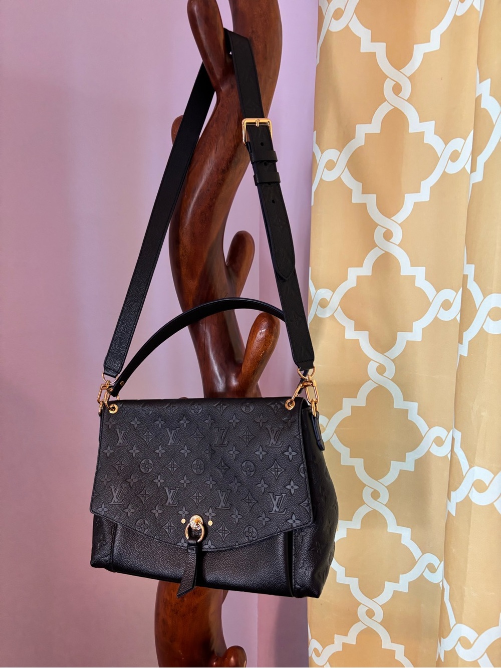 Louis Vuitton Monogram Empreinte Bag - Noir